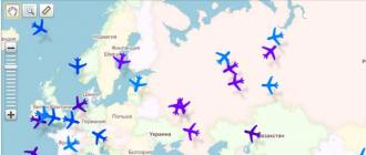 Yandex.Schedules.  Yandex cheap plane tickets Airplanes trains and buses on the map