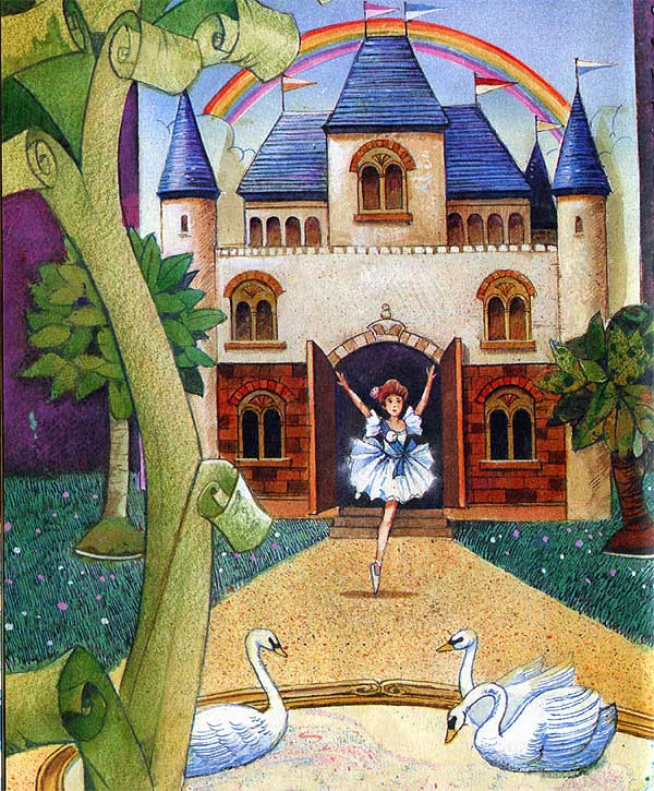 Resistant Tin Soldier Fairy Tale with Hans Christian Andersen Pictures Coloring Persistent Tin Soldier and Ballerina print