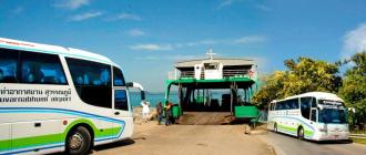 How to quickly and cheaply get from Koh Chang to Pattaya by bus Distance Pattaya Koh Chang